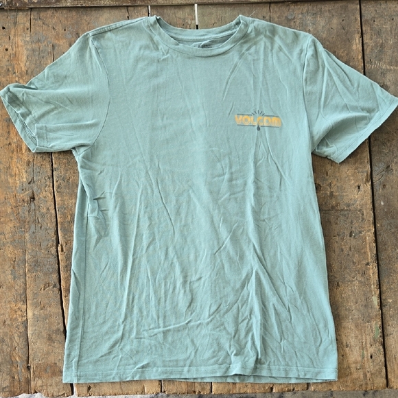 Volcom Other - Volcom Men's Light Sage Short Sleeve Logo Tee